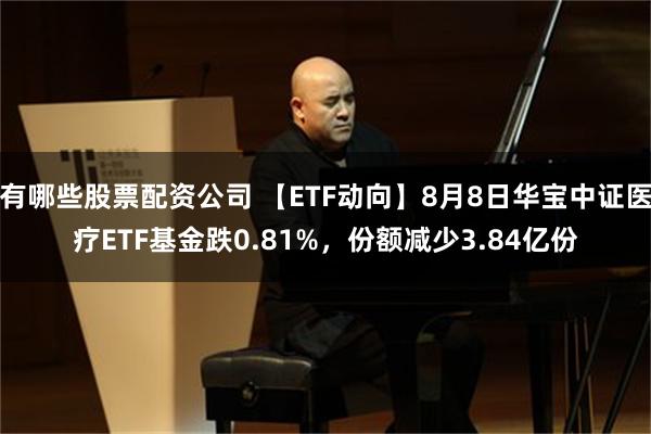有哪些股票配资公司 【ETF动向】8月8日华宝中证医疗ETF基金跌0.81%，份额减少3.84亿份