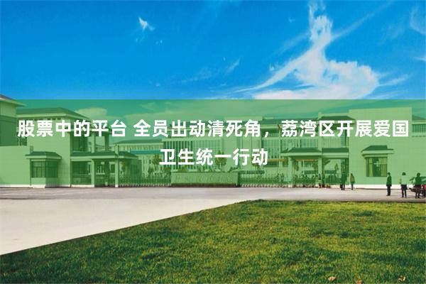 股票中的平台 全员出动清死角，荔湾区开展爱国卫生统一行动