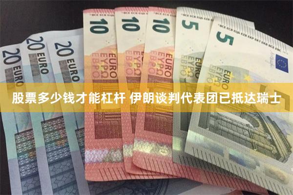 股票多少钱才能杠杆 伊朗谈判代表团已抵达瑞士