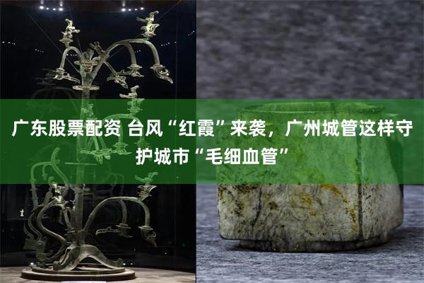 广东股票配资 台风“红霞”来袭，广州城管这样守护城市“毛细血管”