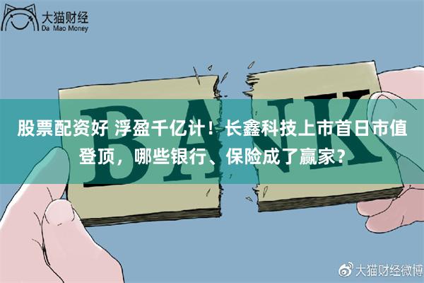 股票配资好 浮盈千亿计！长鑫科技上市首日市值登顶，哪些银行、保险成了赢家？