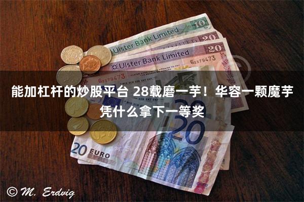 能加杠杆的炒股平台 28载磨一芋！华容一颗魔芋凭什么拿下一等奖